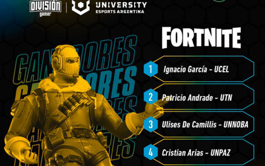 Alumno de UCEL Ganó torneo de Fortnite