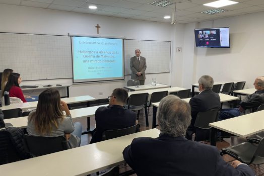 Conferencia:  “Hallazgos a 40 años de Malvinas. Una mirada diferente”