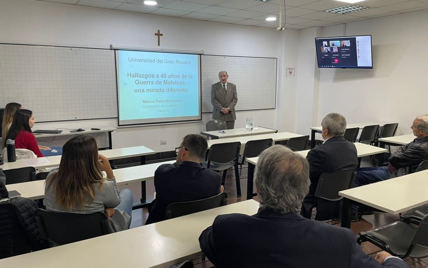 Conferencia:  “Hallazgos a 40 años de Malvinas. Una mirada diferente”