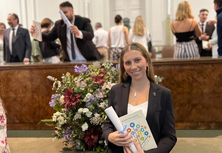 La Ing. Agustina Mignini fue reconocida por la Academia Nacional de Ingeniería