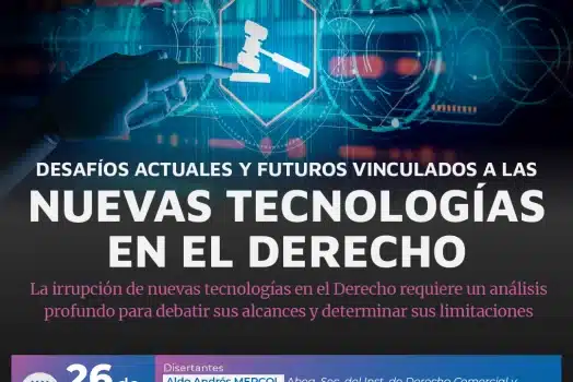 Jornada: Desafíos actuales y futuros vinculados a las nuevas tecnologías en el Derecho