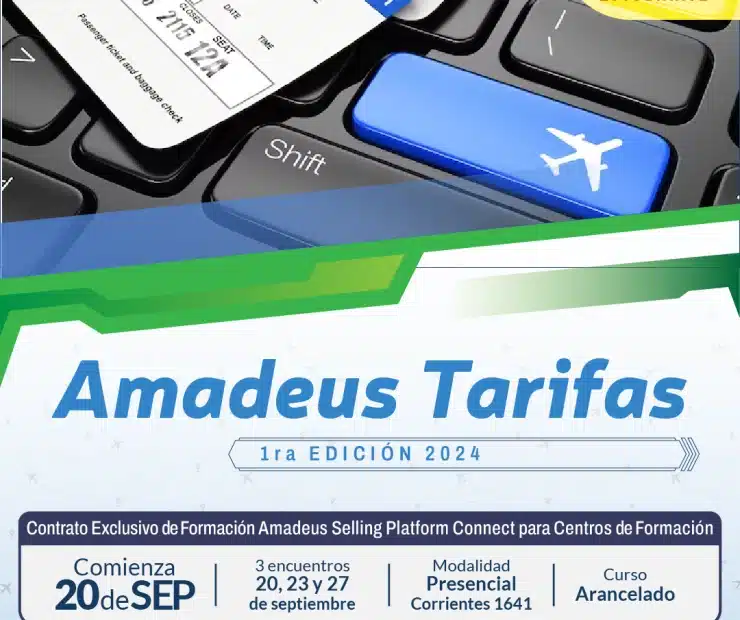 Curso AMADEUS Tarifas – 1° Edición 2024