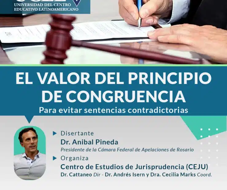 Jornada: El valor del principio de congruencia para evitar sentencias contradictorias