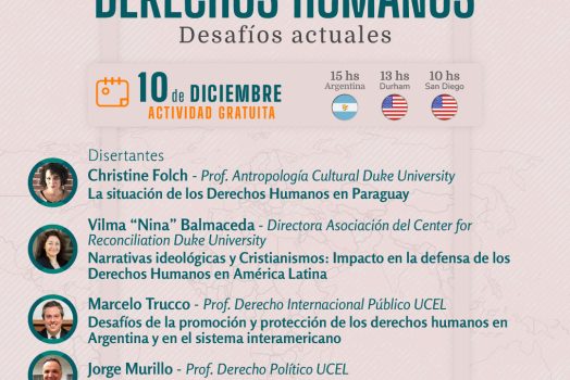 Conversatorio virtual: Día Internacional de los Derechos Humanos – Desafíos Actuales