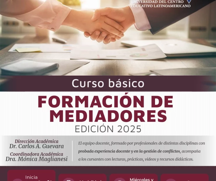 Curso Básico de Formación de Mediadores 2025